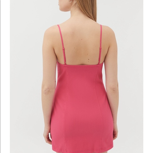 Urban Outfitters Eldridge Notched Bodycon Mini Dress - Picture 3 of 5